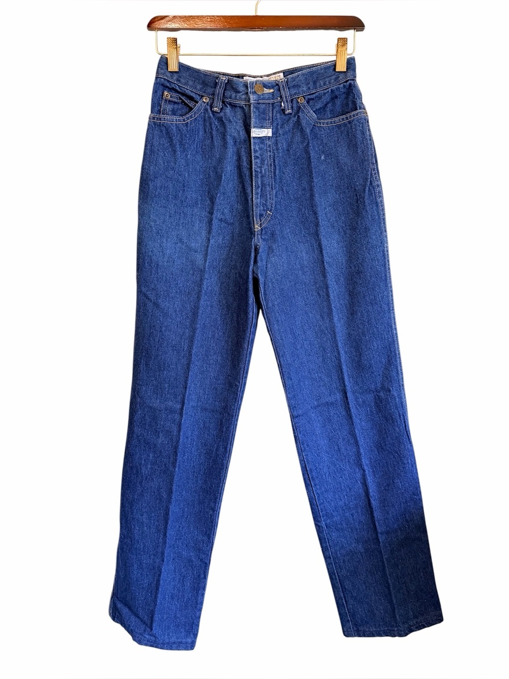 Marithe Francois GirbaudVintage highwaisted Jeans, straight leg, sz 7/8 (28US)
